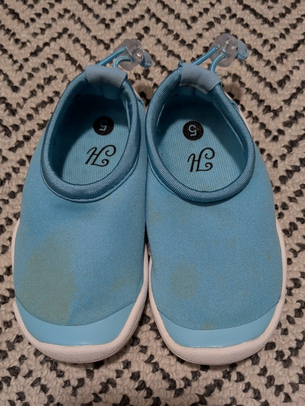 Honeysuckle Kids Light Blue Slip-On Water Shoes